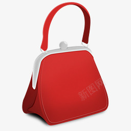 红色手提包png免抠素材_新图网 https://ixintu.com 女性 手提包 红色