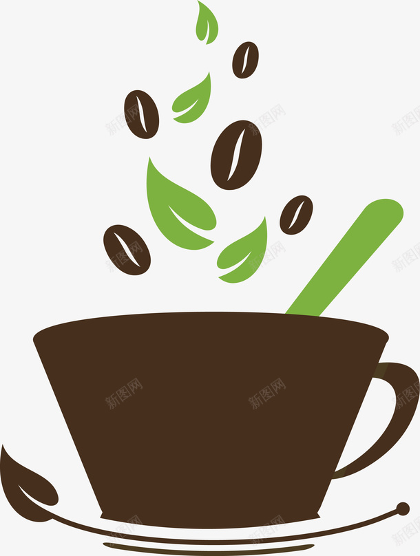 热咖啡矢量图eps免抠素材_新图网 https://ixintu.com 卡通杯子 可爱 咖啡 咖啡杯 咖啡烟 咖啡香气 手绘 杯子 热气 饮料 香气 矢量图