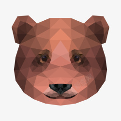 棕色熊矢量图素材