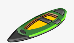 有质感的3D划艇素材
