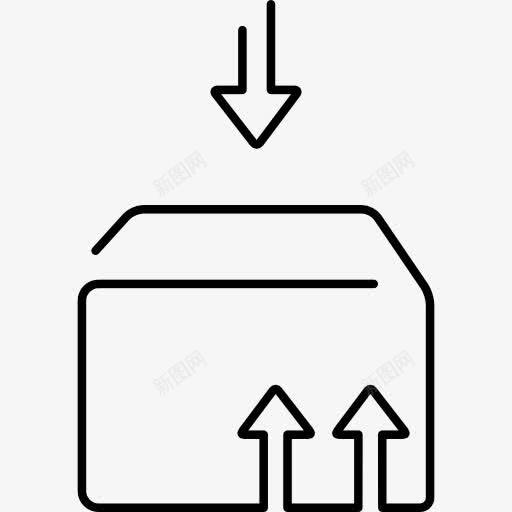物流包装箱图标png免抠素材_新图网 https://ixintu.com 包装 外形 工具和用具 工具盒 概述 物流 超薄