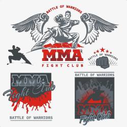 MMA武术搏素材