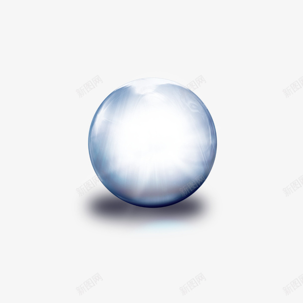 透明白球psd免抠素材_新图网 https://ixintu.com 透明白球免扣素材 透明白球素材