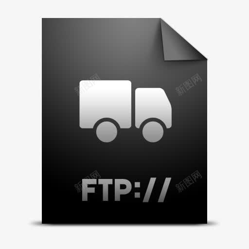 位置文件传输协议混合图标png_新图网 https://ixintu.com FTP Location 位置 文件传输协议