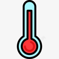 汞测量温度图标高清图片