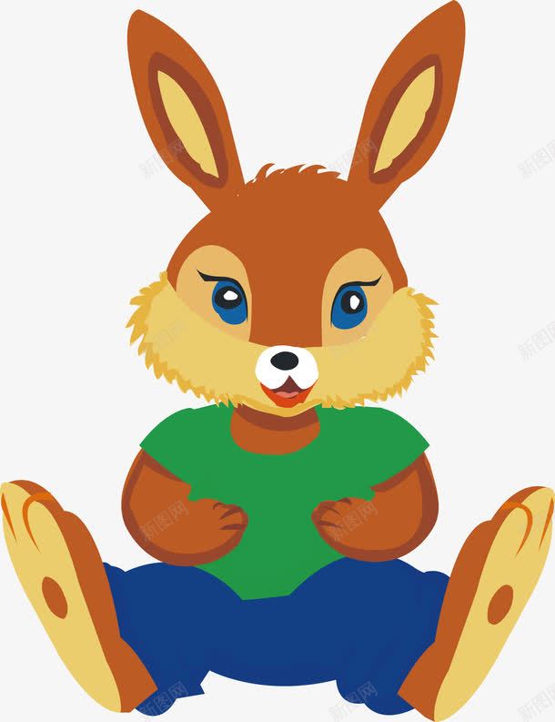 充气兔子png免抠素材_新图网 https://ixintu.com 儿童玩具 充气兔子 充气玩具 充气玩具矢量 沙滩玩具 玩具 益智玩具