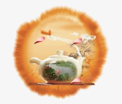 茶壶中国风素材