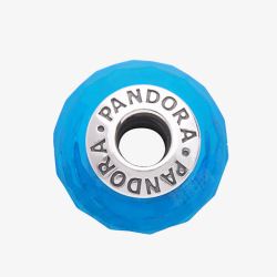潘多拉PANDORA琉璃绿色串珠蓝色二素材