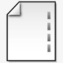 平铺纸页式文件图标图标