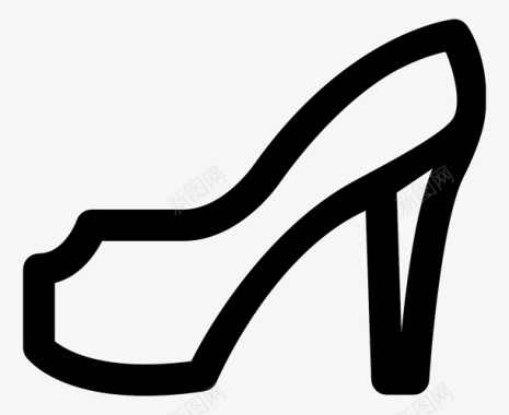鞋子ShoesLinearicons图标图标