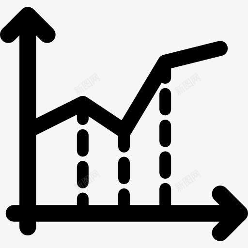 图图标png_新图网 https://ixintu.com 业务 图 图形 增长 福利 箭头 统计