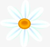 春天蓝白色花朵装饰png免抠素材_新图网 https://ixintu.com 春天 花朵 蓝白色 装饰