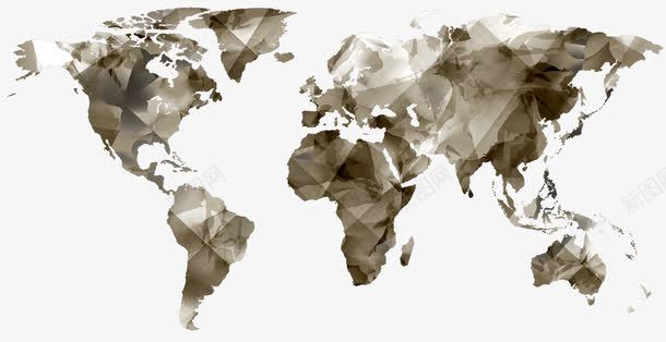 世界地图png免抠素材_新图网 https://ixintu.com 世界 地图 坐标 指路 方向