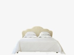大床床垫白色大床和床垫高清图片