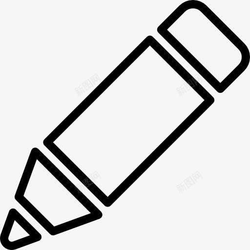 铅笔书写工具图标png_新图网 https://ixintu.com 写作 工具 教育大纲 概述 编写 苗条的图标 铅笔