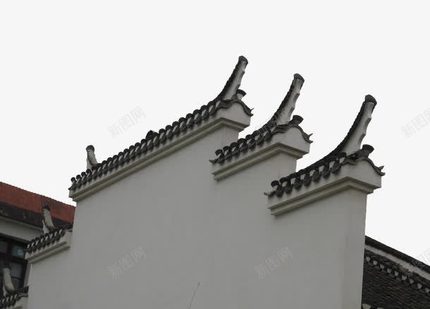 徽派建筑马头墙png免抠素材_新图网 https://ixintu.com 免抠 建筑设计 徽派马头墙 装饰 马头墙