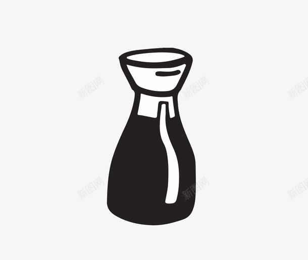 酱油瓶矢量图图标ai_新图网 https://ixintu.com ai格式 icon 图标 打酱油 瓶 调料瓶 酱油 酱油瓶 食品瓶 矢量图