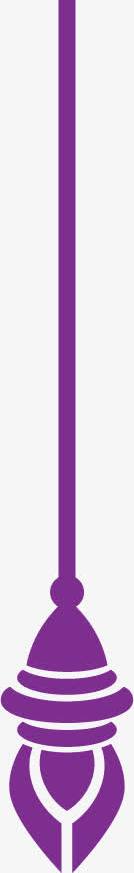 紫色分割符png免抠素材_新图网 https://ixintu.com 分割竖线 分割符 创意分割线 创意竖线 矢量分割线 矢量竖线