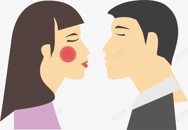 接吻的情侣png免抠素材_新图网 https://ixintu.com 一见钟情 情人节 情侣 接吻 接吻图 浪漫