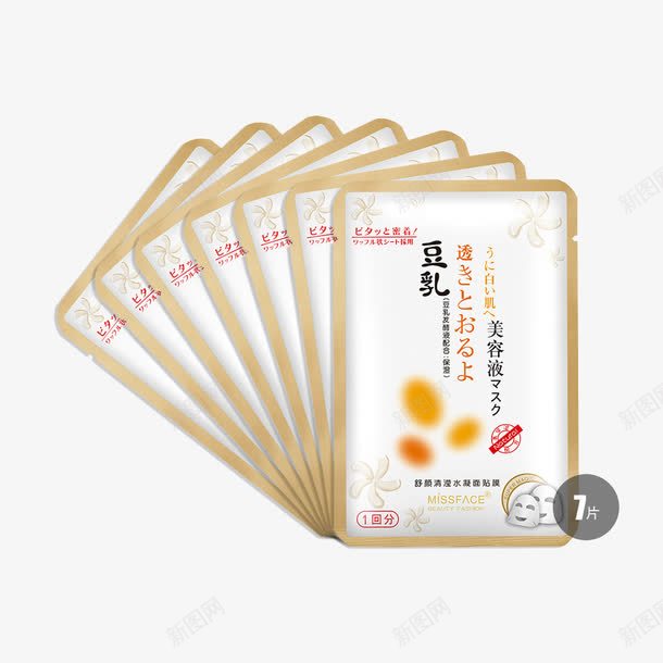 豆乳舒颜清滢水凝面贴膜png免抠素材_新图网 https://ixintu.com 产品实物 美容 豆乳舒颜清滢水凝面贴膜 面膜