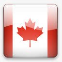 加拿大世界标志图标图标