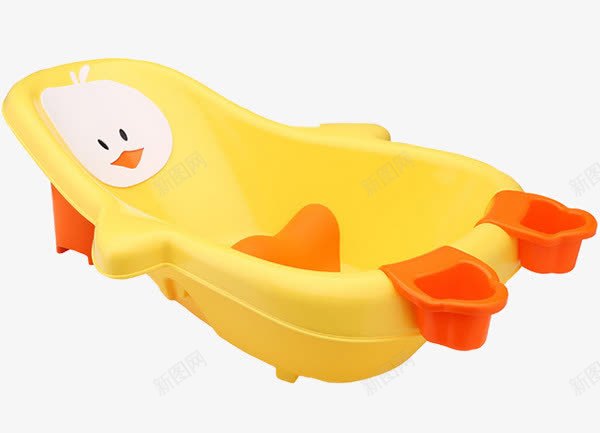 小鸭子洗澡盆png免抠素材_新图网 https://ixintu.com 产品实物 卡通 黄色