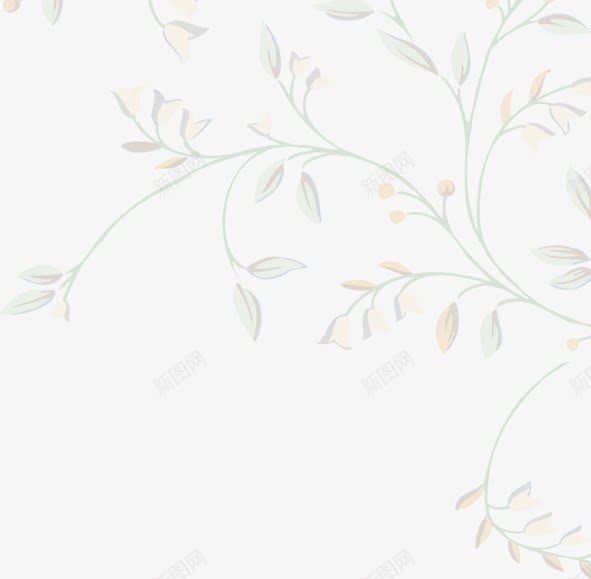 手绘花朵背景png免抠素材_新图网 https://ixintu.com 手绘 素材 背景 花朵