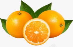 新鲜黄橙食欲效果素材