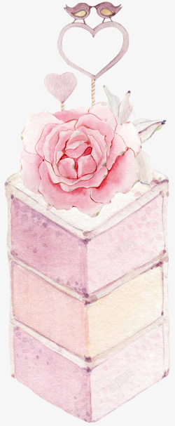 玫瑰蛋糕婚礼蛋糕花蛋糕生日蛋糕素材