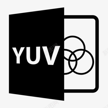 yuv格式文件图标图标