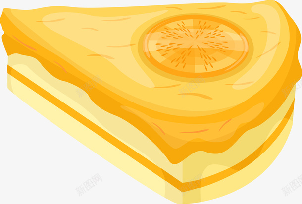 黄色卡通糕点png免抠素材_新图网 https://ixintu.com 美味糕点 美食 装饰图案 食物 餐饮 黄色糕点