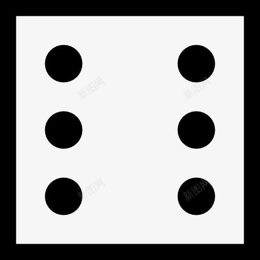 骰子图标png_新图网 https://ixintu.com 广场的形状 赌场 赌运气 骰子游戏