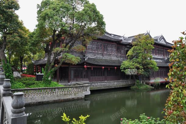 上海古镇建筑二png免抠素材_新图网 https://ixintu.com 名胜古迹 城市现代上海 旅游风景 著名建筑