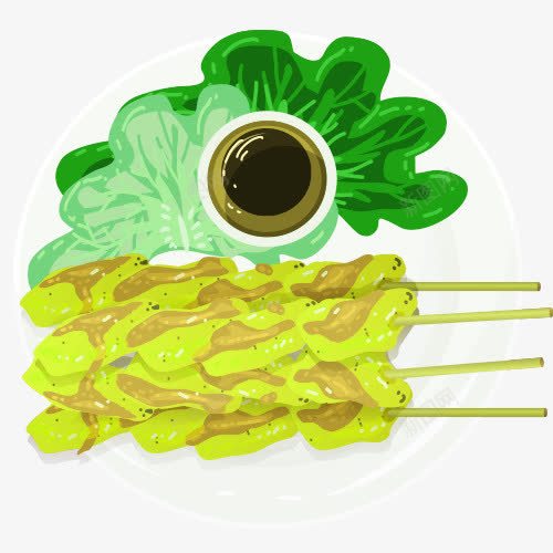 卡通食物png免抠素材_新图网 https://ixintu.com 免抠美图 卡通图 烤串 热搜图 食物