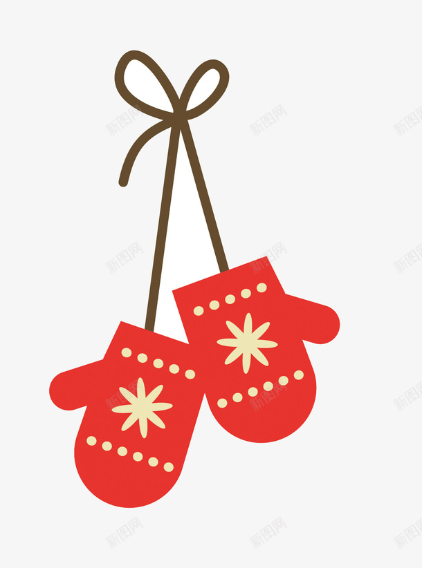 圣诞节手套png免抠素材_新图网 https://ixintu.com 圣诞节 圣诞节装饰图案 手套 节日元素