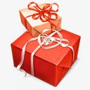 两只礼物盒png免抠素材_新图网 https://ixintu.com 两只礼物盒