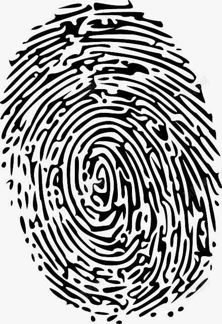 指纹png免抠素材_新图网 https://ixintu.com fingerprint 指纹 黑色