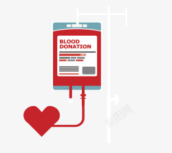 献血插图世界红十字日装饰插图无偿献血高清图片
