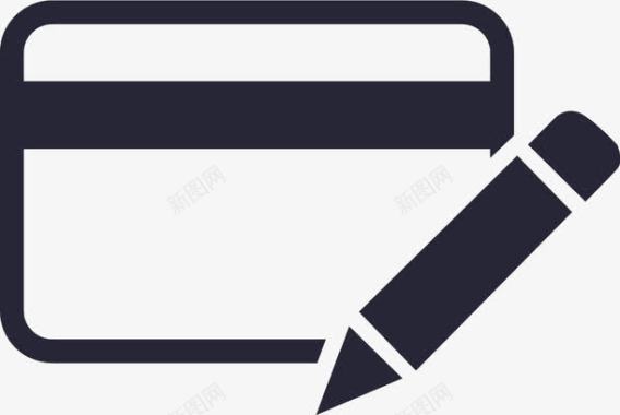 银行信息填写图标图标