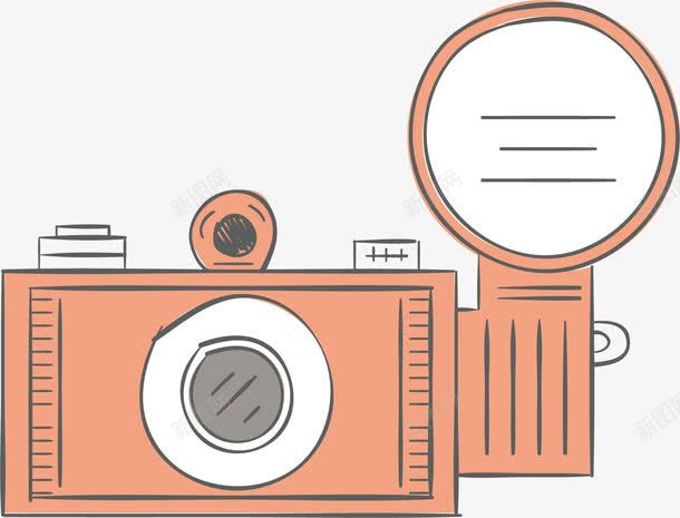 卡通相机png免抠素材_新图网 https://ixintu.com 产品 卡通手绘 电子产品 相机 高科技