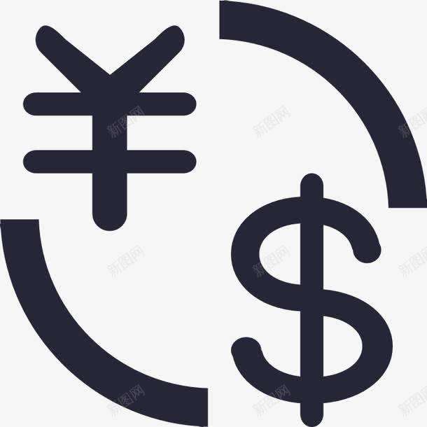 面型图标1货币兑换png_新图网 https://ixintu.com 钱币兑换 面型图标1货币兑换
