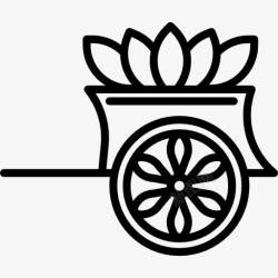 传统交通战车图标高清图片