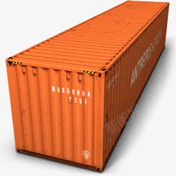 橙色容器Containericon图标图标