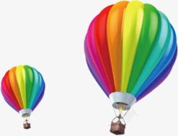 彩色氢气球图案素材