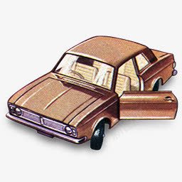 福特窗帘1960火柴盒汽车图标图标