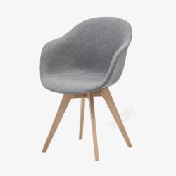 现代布料单椅素材