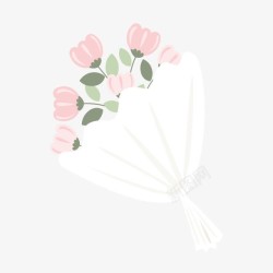 精美捧花素材