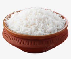 复古碗米饭素材