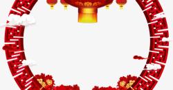 新年装饰中国风边框素材