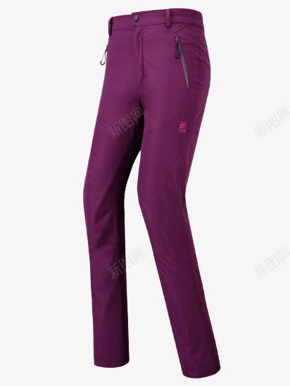 紫色冲锋裤png免抠素材_新图网 https://ixintu.com 产品实物 冲锋裤 服装 紫色